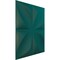 Ekena Millwork 19 5/8in. W x 19 5/8in. H Alexa EnduraWall Decorative 3D Wall Panel Covers 2.67 Sq. Ft. WP20X20ALGLN - alternate 2